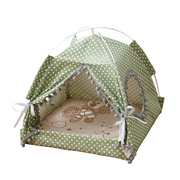Cute Cat House, Pet Bed Foldable Portable Enclosed Pet Bed